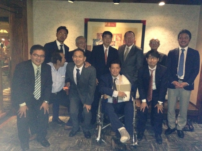 現地在留邦人及び日墨協会代表者との夕食会